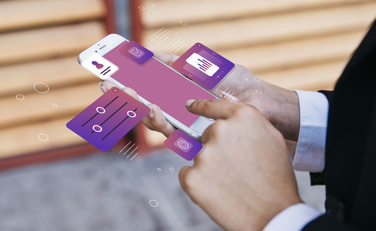 Mobile payment UX on smartphone screen